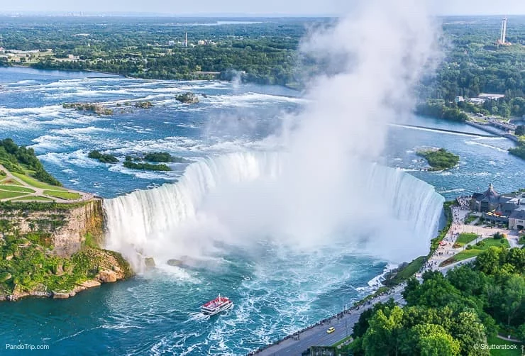 آبشار Niagara در نیویورک و انتاریو کانادا