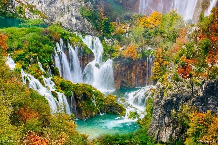 آبشار Plitvice در کرواسی