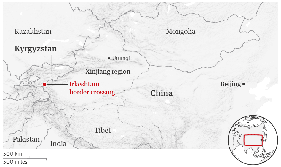 اپلیکیشن نظارت مخفی-نقشه مرزهای چین