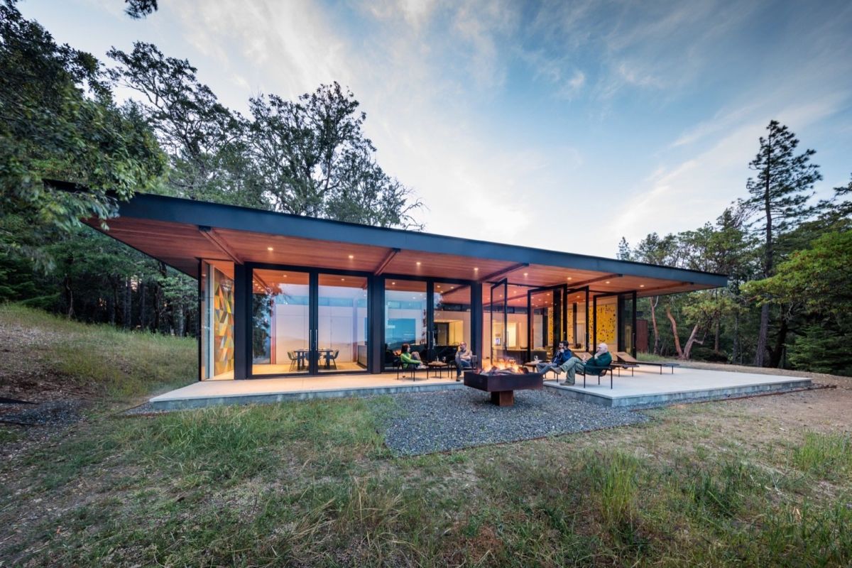 35 طراحی مدرن خانه-California Mountaintop Getaway