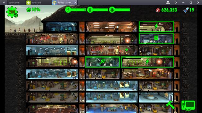 Fallout Shelter بازی‌های بی‌هدف اوقات بیکاری