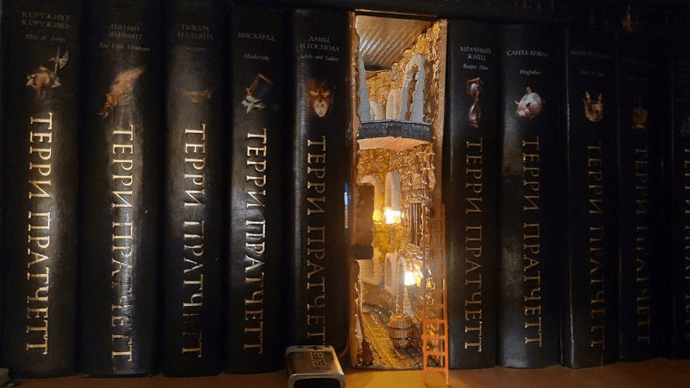 فضاهای خیالی درون قفسه‌های کتاب